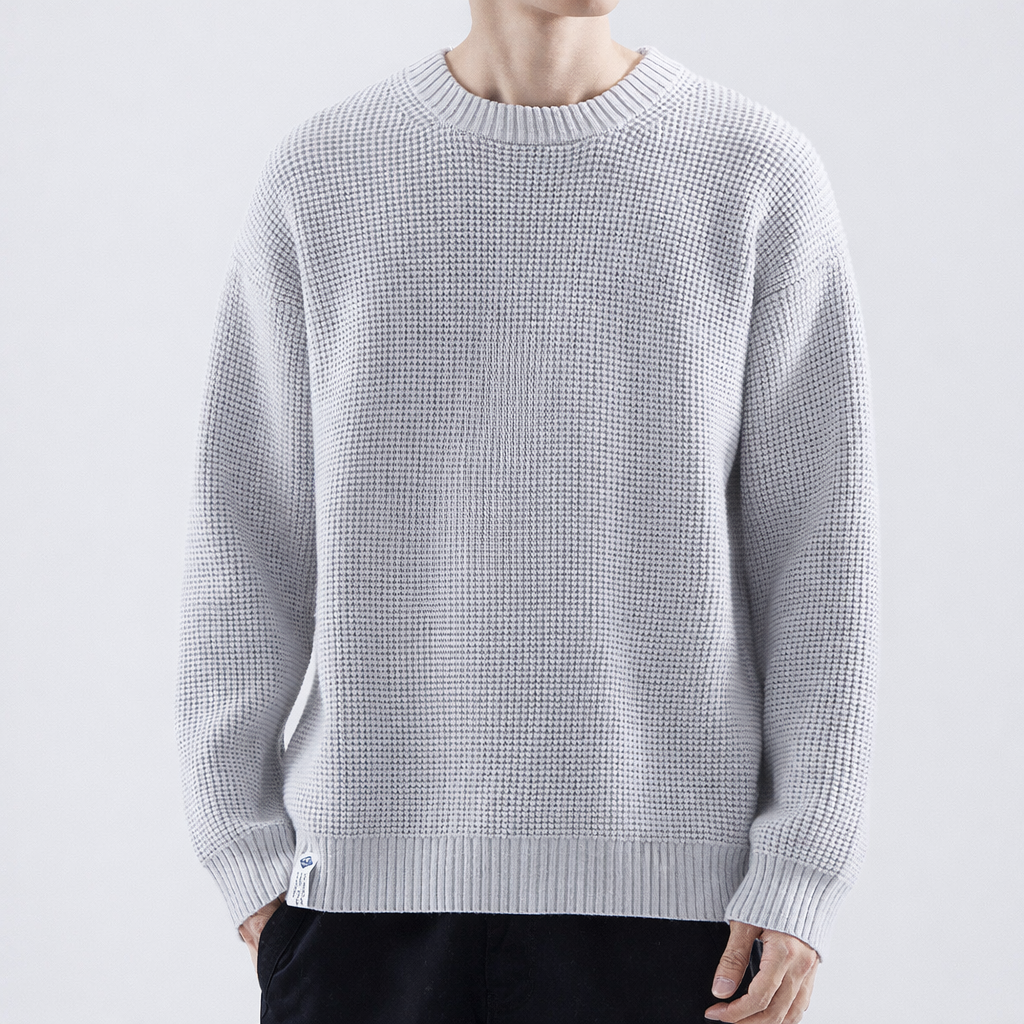 Herrenpullover Gant Pullover Herren Strukturierter Rundhals Modernes Design für Winter 5
