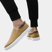 Herreslip-on sneakers i behagelig kanvasblanding til hverdagsbrug 4