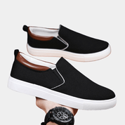 Herreslip-on sneakers i behagelig kanvasblanding til hverdagsbrug 5