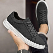 Herresneakers i behagelig camouflage-blanding 1