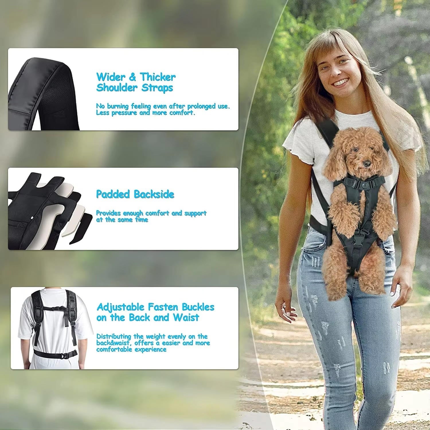 Hundebærende rygsæk 5