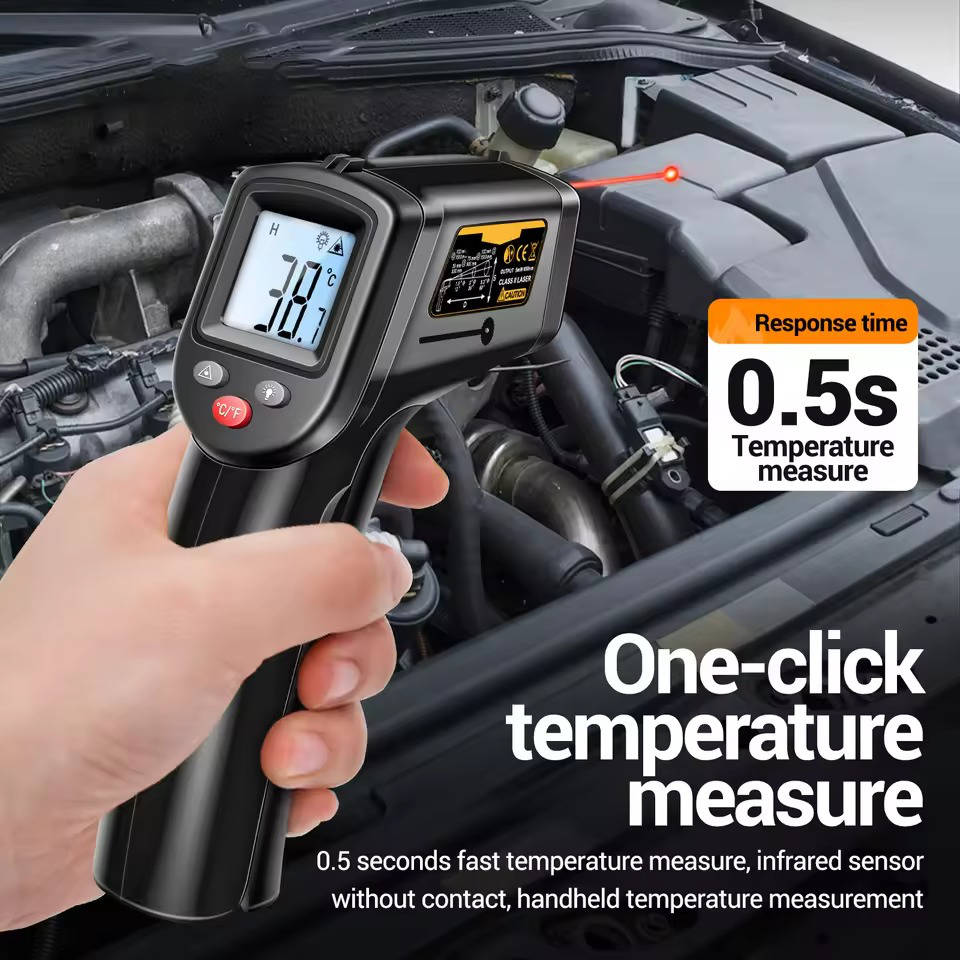 Infrarødt lasertermometer alt-i-én 2