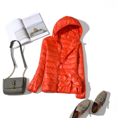 Jacke Damen Glänzend Kurz Winterjacke Modisch Warm für Urbane Outfits 4