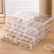 JewelVault - 3-lags ring- og øreringe-organisator 6