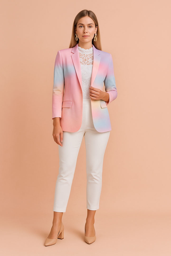 Jovie | Elegante damesjas met sjaalkraag 5