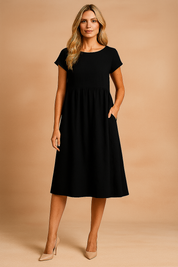 Judy | Luftig Midi Basis Sommerkjole 3