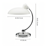 Justerbar vintage skrivebordslampe med jernkuppel 2