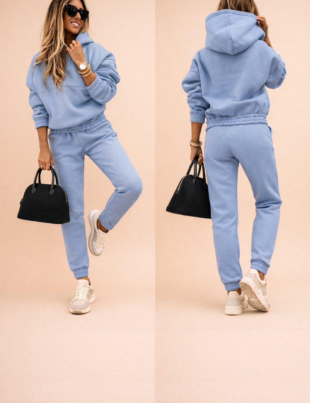 Kamila | Moderne todelt casual sæt 2