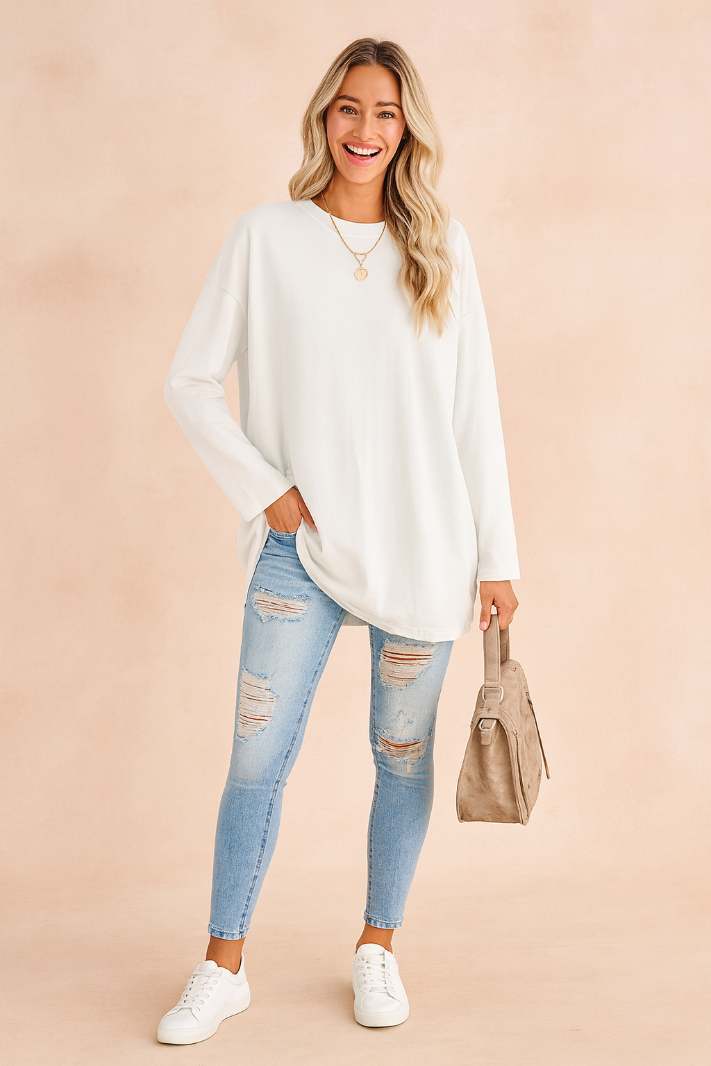 Kinga | Løs oversize sweater 10