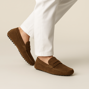 Komfortable slip-on loafers til mænd i slidstærk blanding til daglig brug 2