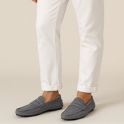 Komfortable slip-on loafers til mænd i slidstærk blanding til daglig brug 6