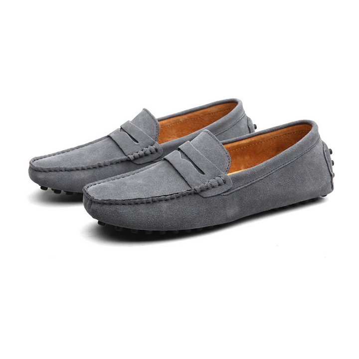 Komfortable slip-on loafers til mænd i slidstærk blanding til daglig brug 7