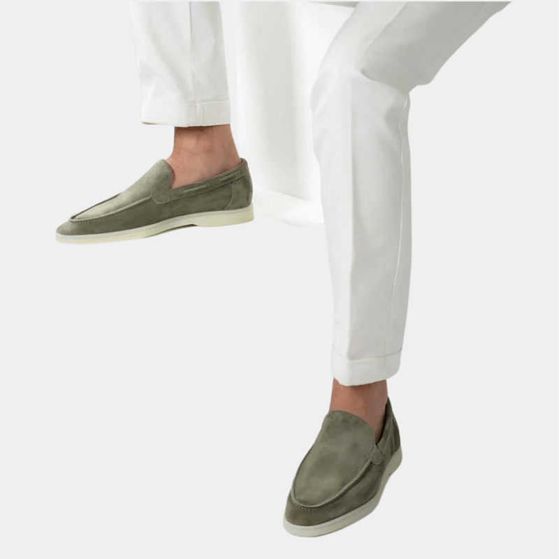 Komfortable slip-on loafers til mænd med stødabsorbering og åndbart design 1