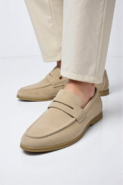 Komfortable slip-on loafers til mænd med syntetisk blandingssål og greb 2