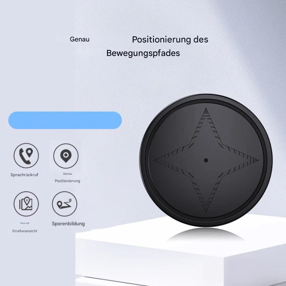 Kompakt magnetisk GPS-tracker – Sporing i realtid af køretøjer, kæledyr og værdigenstande – USB-genopladelig 4