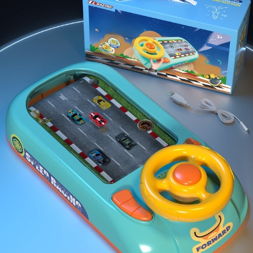 Køresimulator til børn – Pædagogisk rat med sjove lyde til læring og leg 4