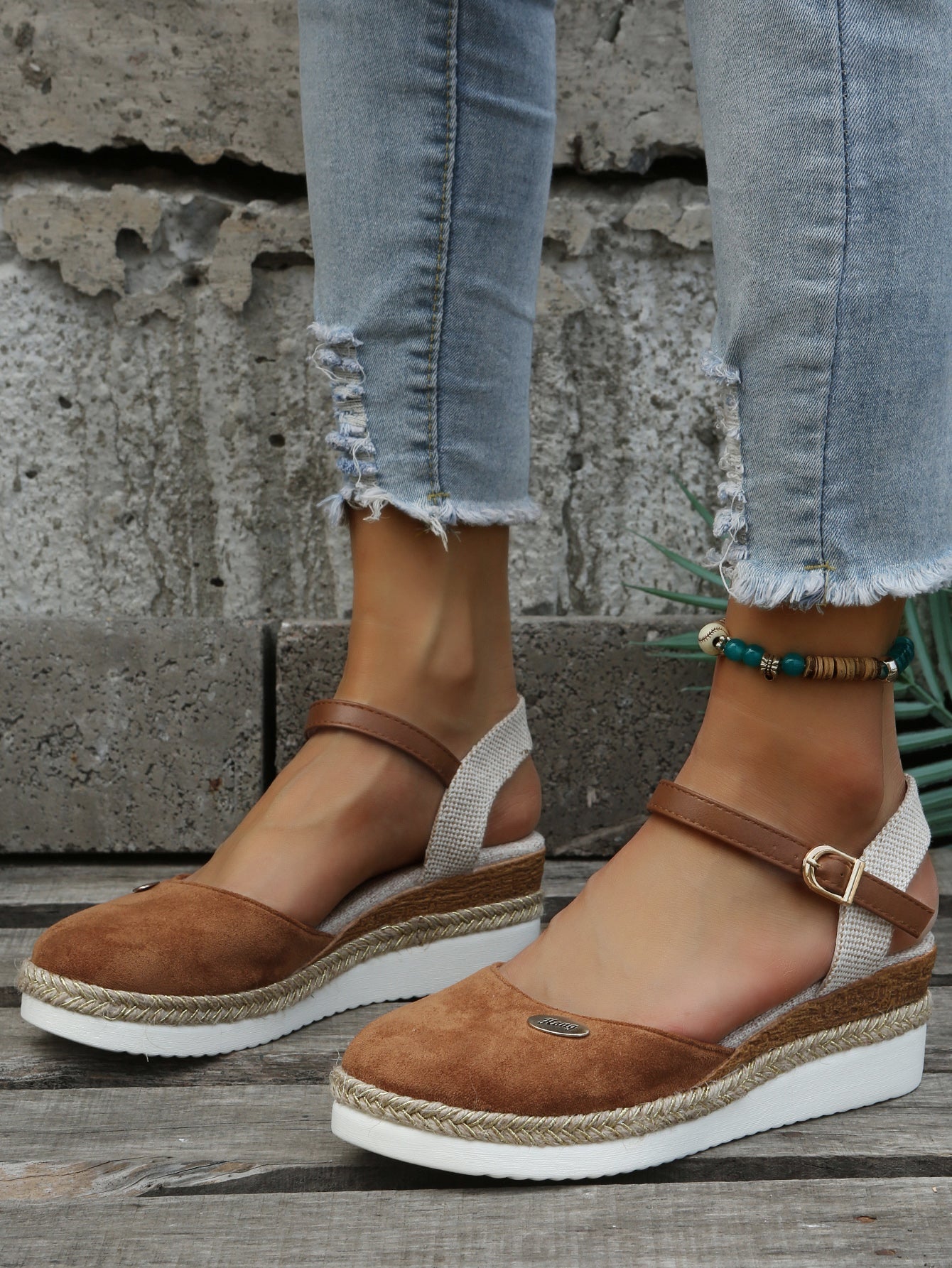 Kvindernes Ortopædiske Espadriller med Vævet Design til Sommer 0