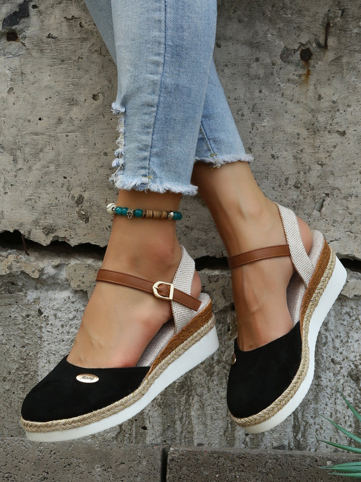 Kvindernes Ortopædiske Espadriller med Vævet Design til Sommer 4
