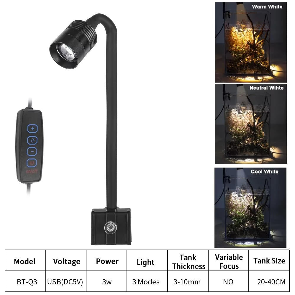 LED-lys til akvarium 7