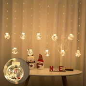 LanternLuxe | Varme LED-gardinlys til juleindretning 2