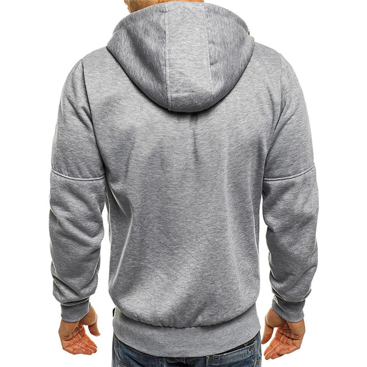 Lässiger Herren-Hoodie mit Reißverschluss und Komfort für Alltag und Freizeit 7