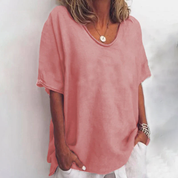 Løs Bluse Til Kvinder - Komfortabel Og Stilfuld Hverdagstøj 1