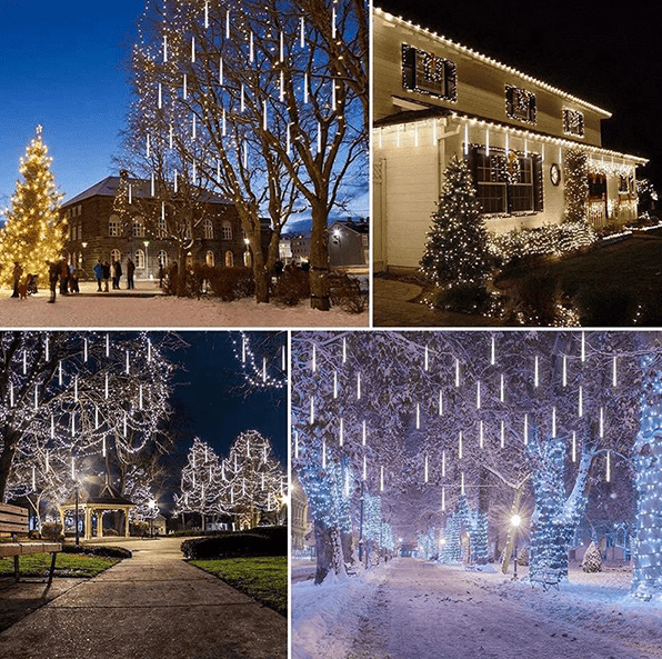 LumiDrop – Vandtætte LED-meteorregnslys til udendørs displays 4