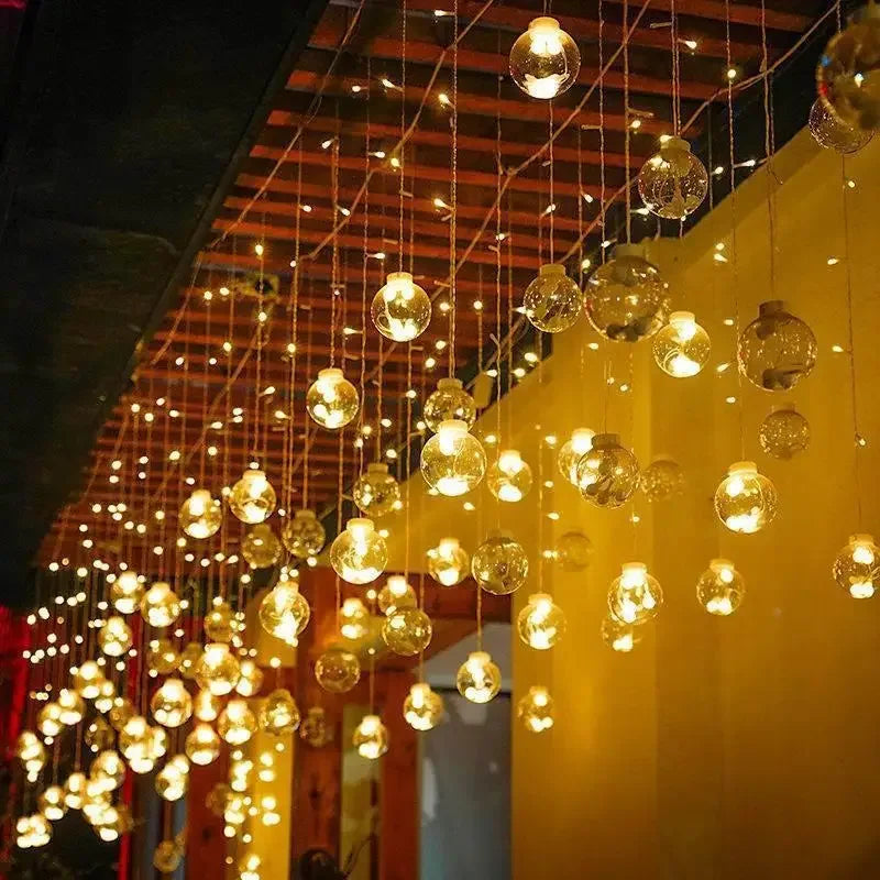 LumiSphere – Dekorative solcelledrevne LED-lyskæder til udendørs stemning 3