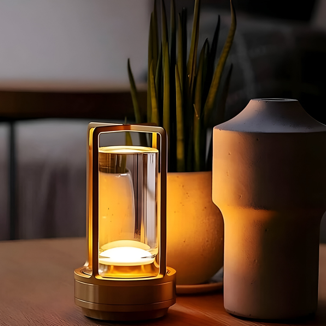 LuminaGlow | Bærbar dæmpbar bordlampe til soveværelses- og kontorbelysning 1