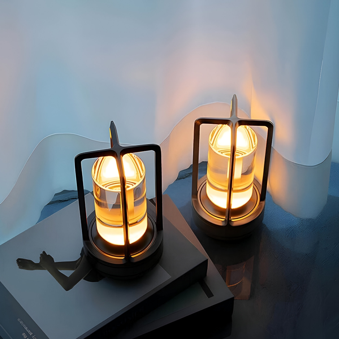 LuminaGlow | Bærbar dæmpbar bordlampe til soveværelses- og kontorbelysning 3