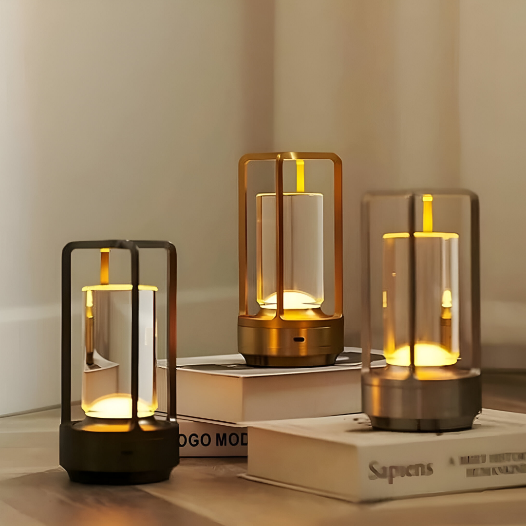 LuminaGlow | Bærbar dæmpbar bordlampe til soveværelses- og kontorbelysning 5