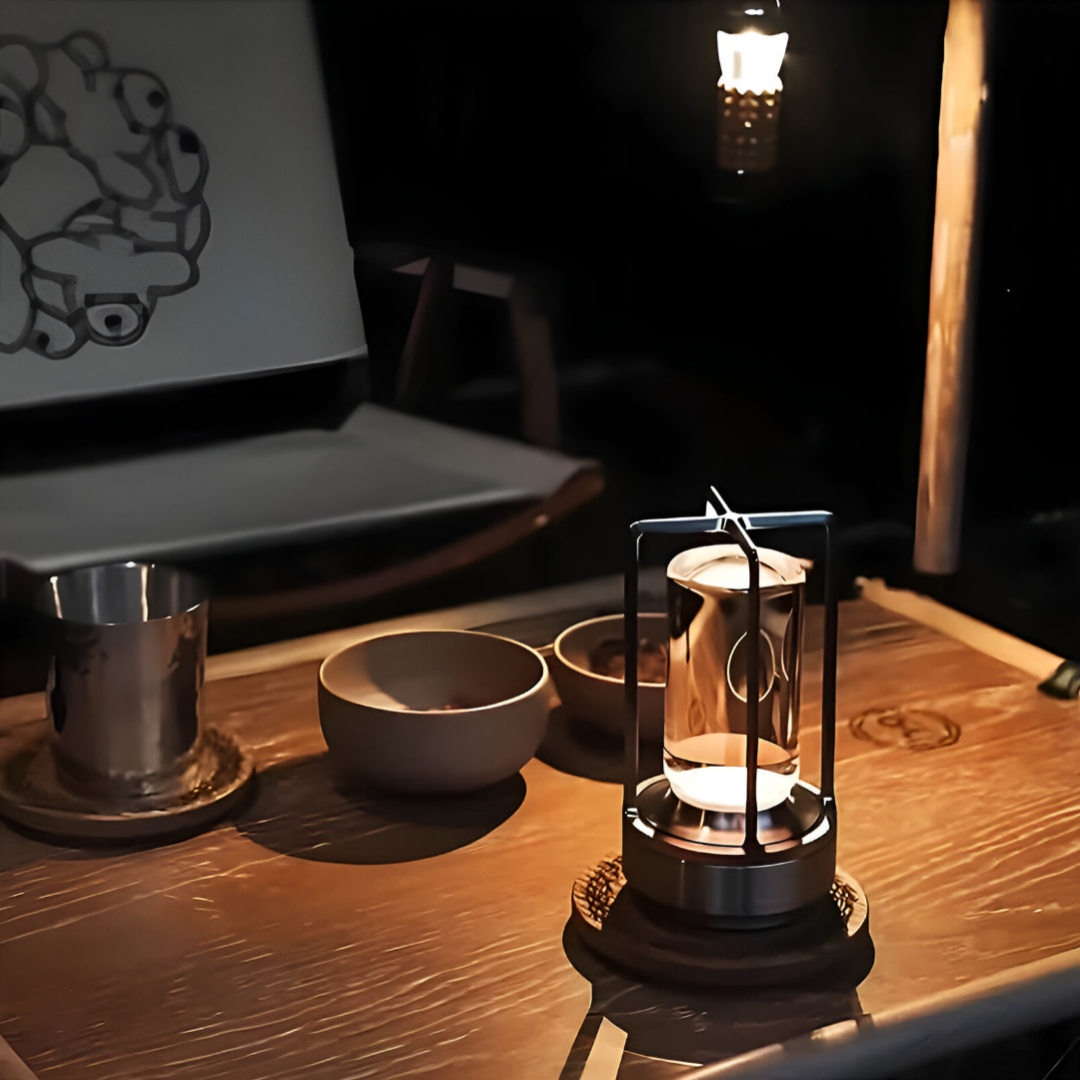 LuminaGlow | Bærbar dæmpbar bordlampe til soveværelses- og kontorbelysning 6