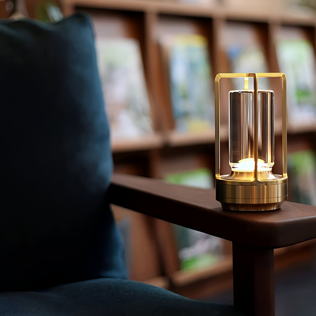 LuminaGlow | Bærbar dæmpbar bordlampe til soveværelses- og kontorbelysning 8