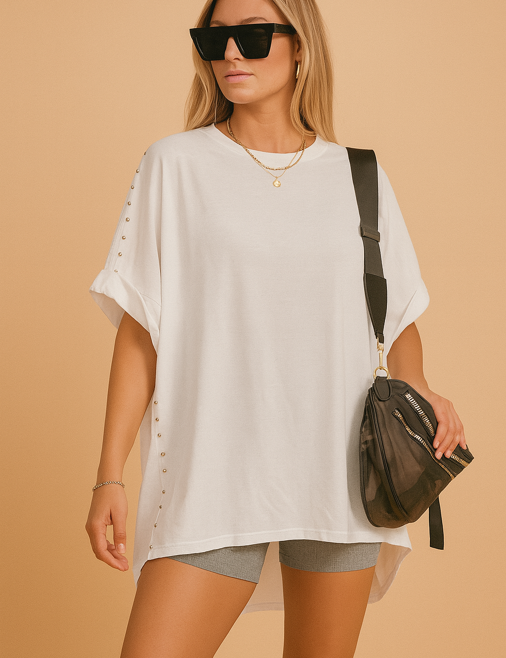 Luna | Løstsiddende bluse i urban stil 1