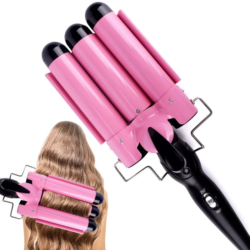 LuxeCurl - Triple Barrel Hair Styler Pen 1