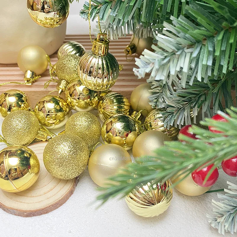 Lys jul | Elegant julekuglepynt til juletræspynt 1