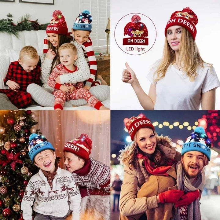 Lysende julehue 5