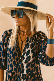 MILA | Sommerkjole med leopardprint 2