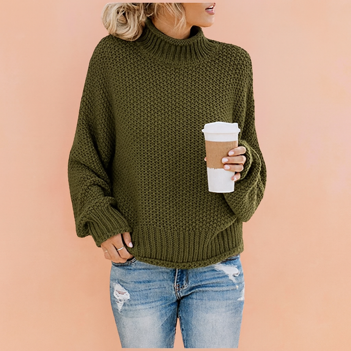 Magda | Oversized rullekravetrøje 1