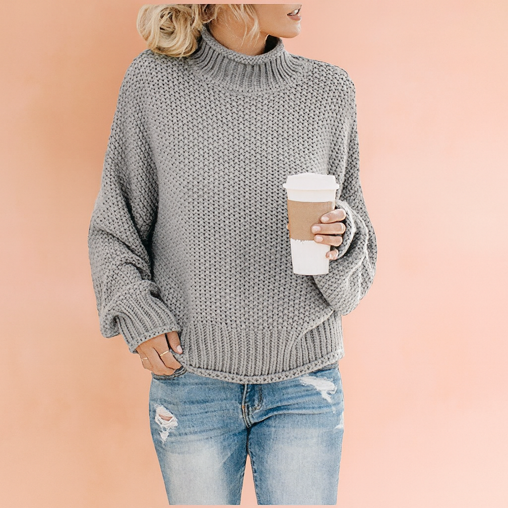 Magda | Oversized rullekravetrøje 2