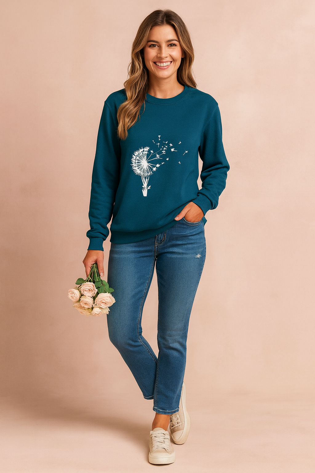 Maja | Mælkebøtte Dametrøje Oversized 2