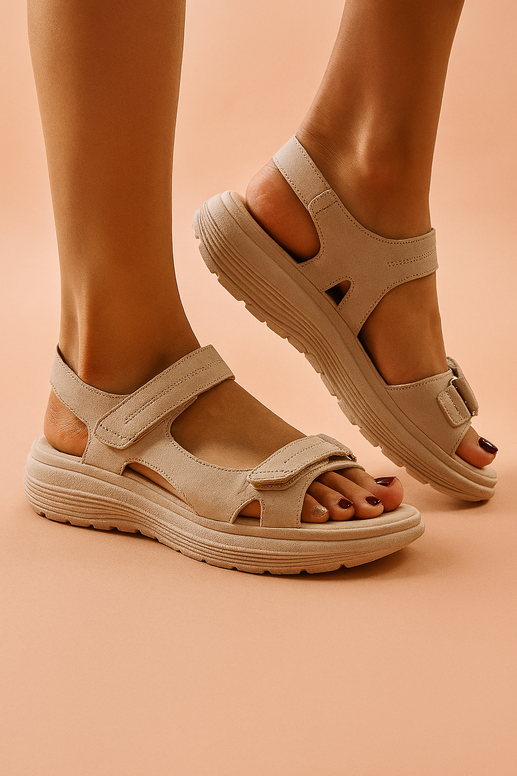 Maria | Sporty sandaler med en tyk sål 0