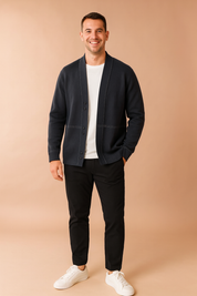 Mark | Cardigan med slids foran 1