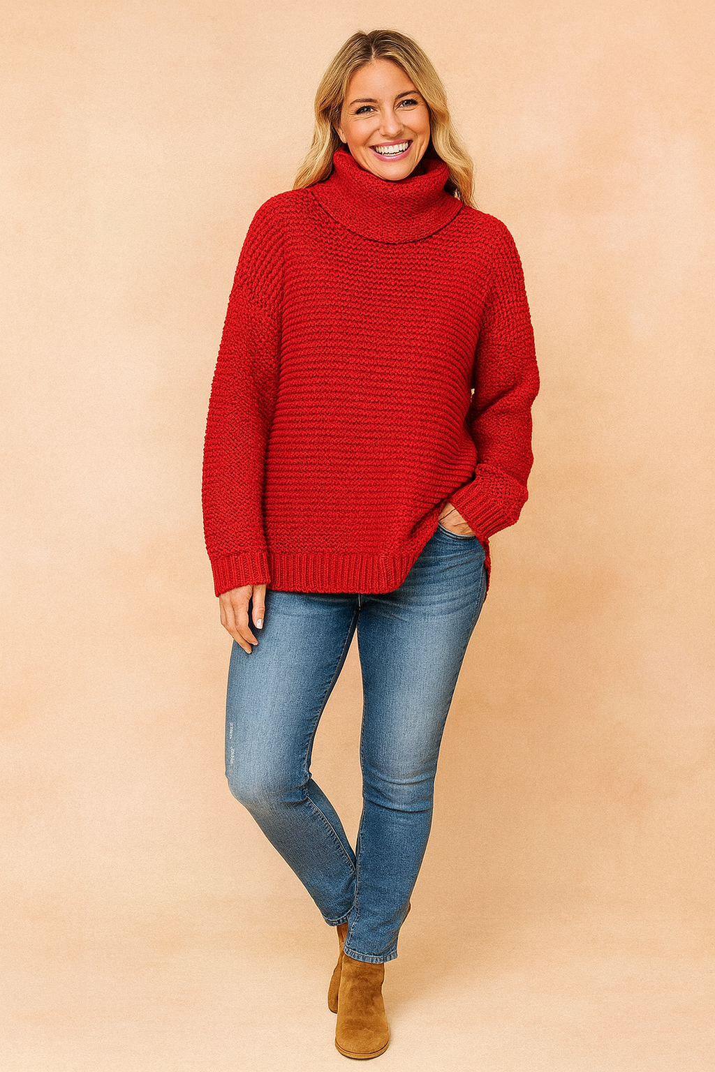 Marlena | Oversized rullekravetrøje 2