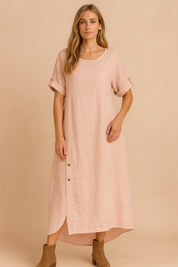 Meah | Løs, lang, oversized bluse til hverdagsbrug 2