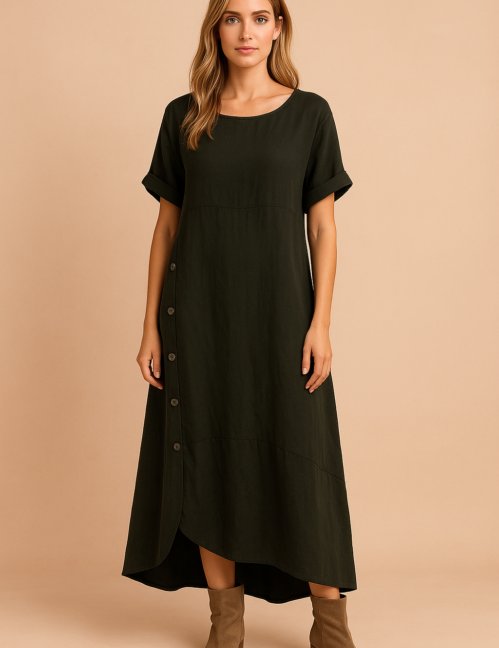 Meah | Løs, lang, oversized bluse til hverdagsbrug 5