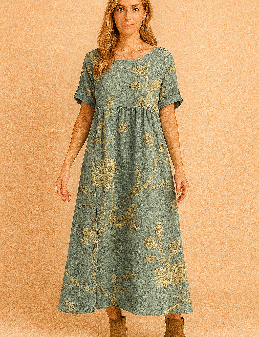 Meah | Løs, lang, oversized bluse til hverdagsbrug 6
