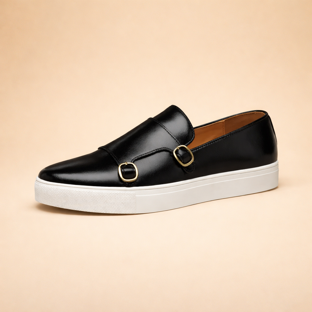 Magnus | Herre Slip-On Loafers med Spændedetaljer