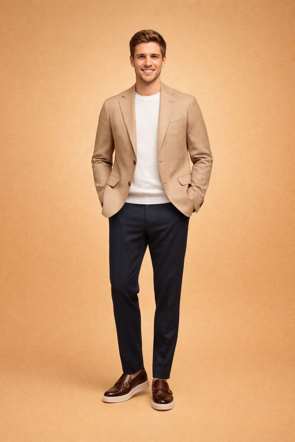 Magnus | Herre Slip-On Loafers med Spændedetaljer