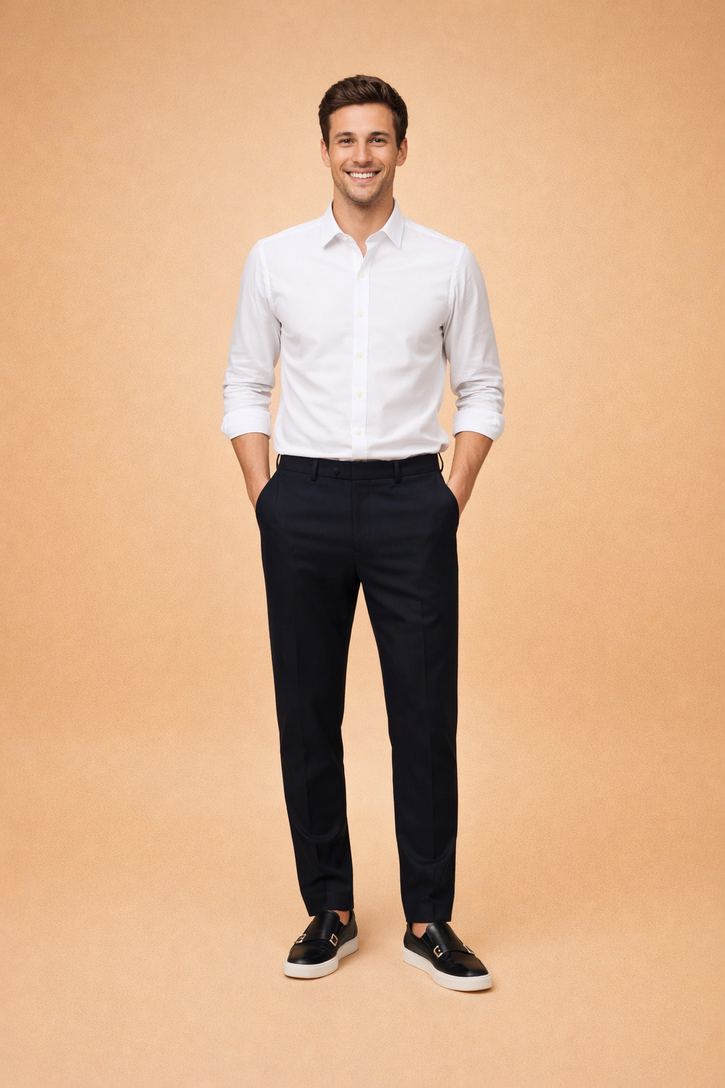 Magnus | Herre Slip-On Loafers med Spændedetaljer